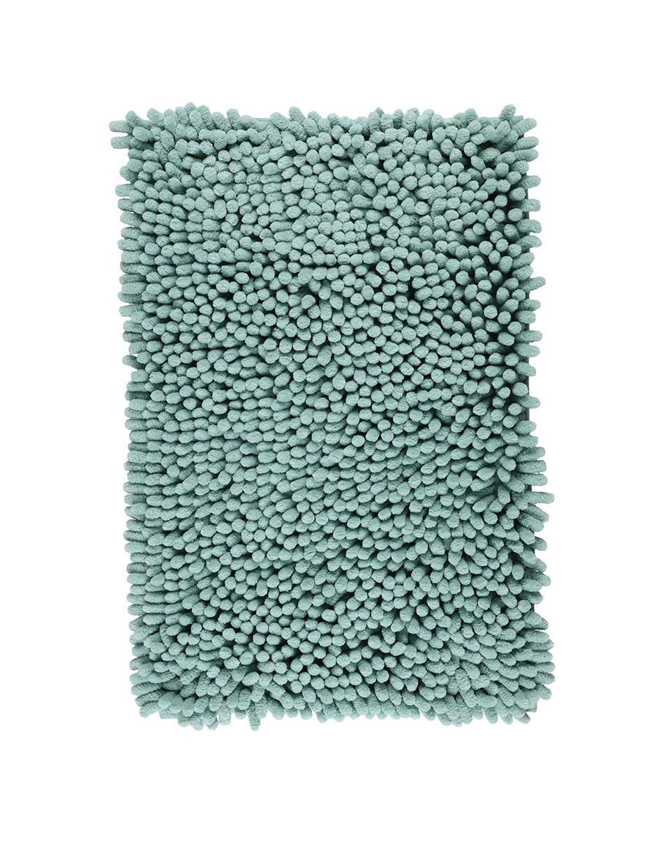 TAPETE DE B, 40 X 60 CM, VERDE AZULADO