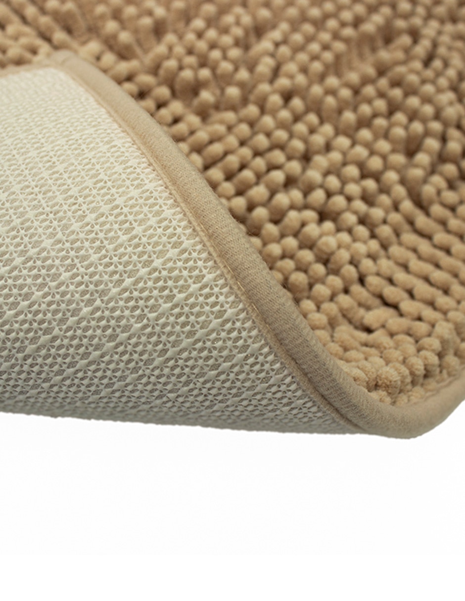 Tapete para baño Shaggy Silk 4
