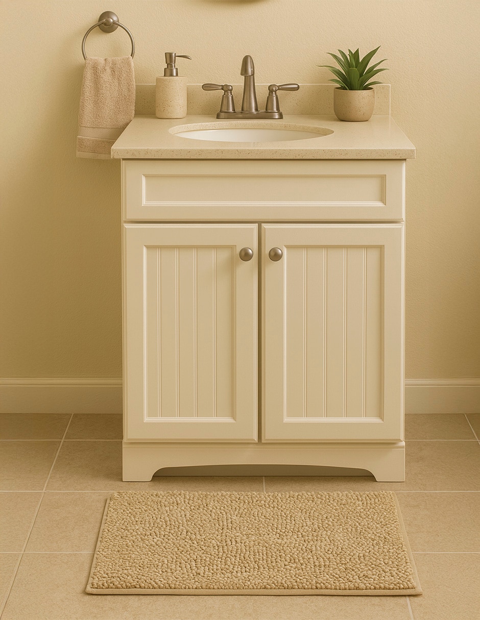Tapete para baño Shaggy Silk 5