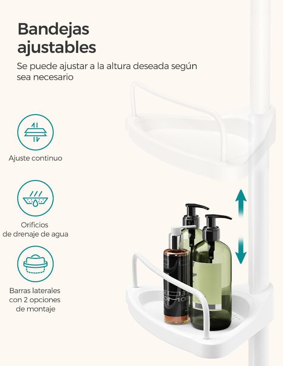 Juego de accesorios para baño Parson 2