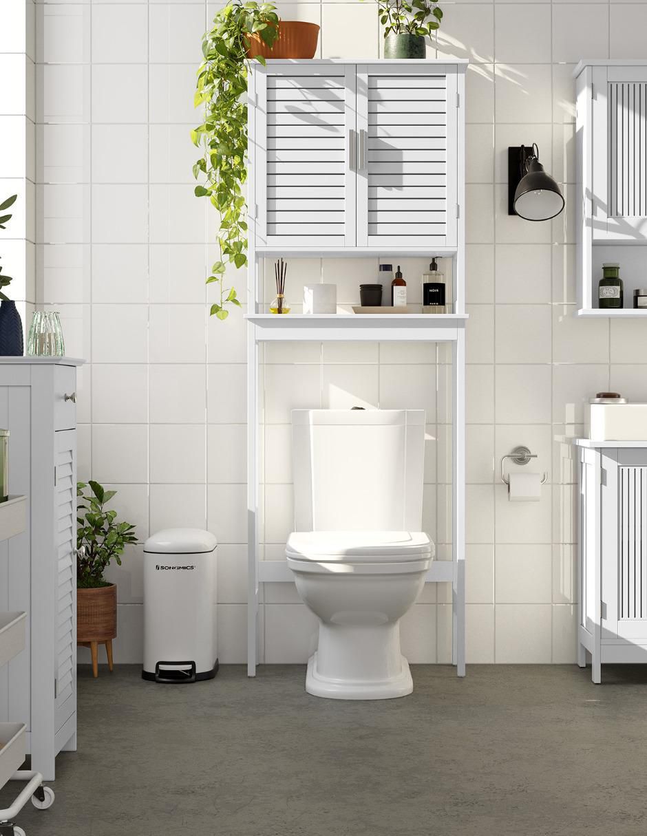 Repisa armable Bambou Toilet Storage de bambú 4