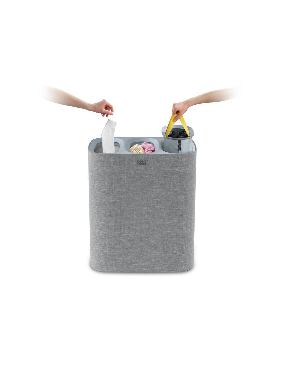 Cesto para ropa joseph joseph tota trio 90l "de" poliéster
