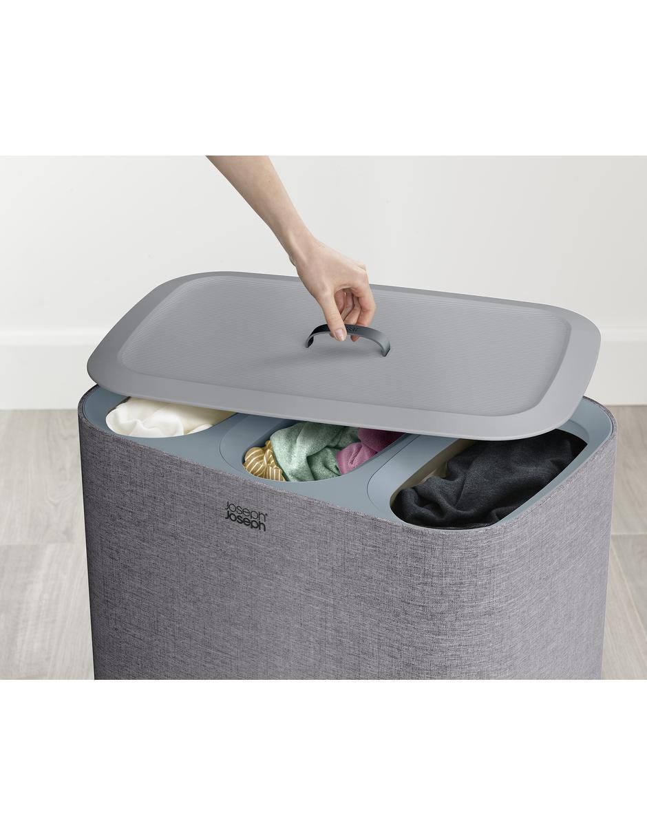 Cesto para ropa joseph joseph tota trio 90l "de" poliéster