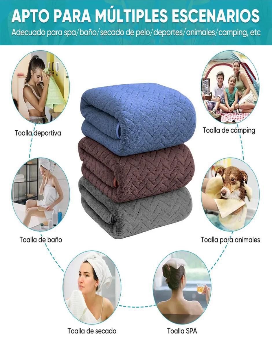 Set de toallas de microfibra 5