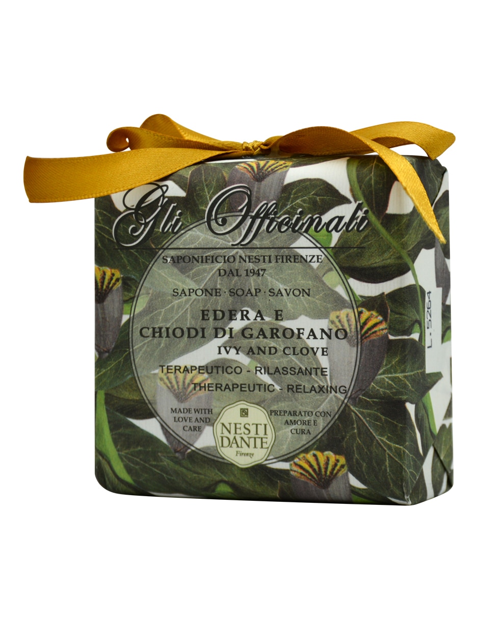 Jabón en barra gli oficinalli aroma hiedra y clavo 200 gr 3