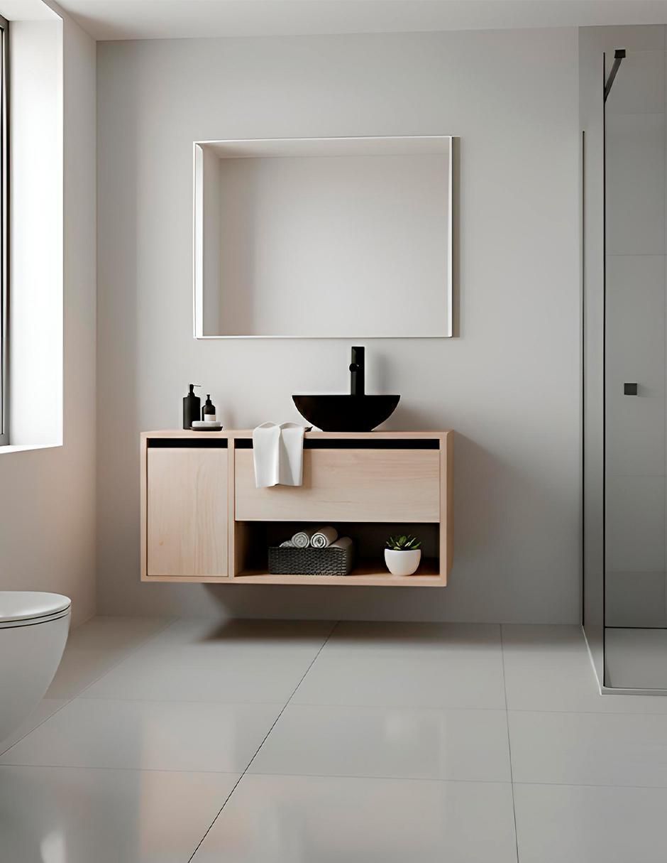 Mueble para baño decomobil hasin mdf