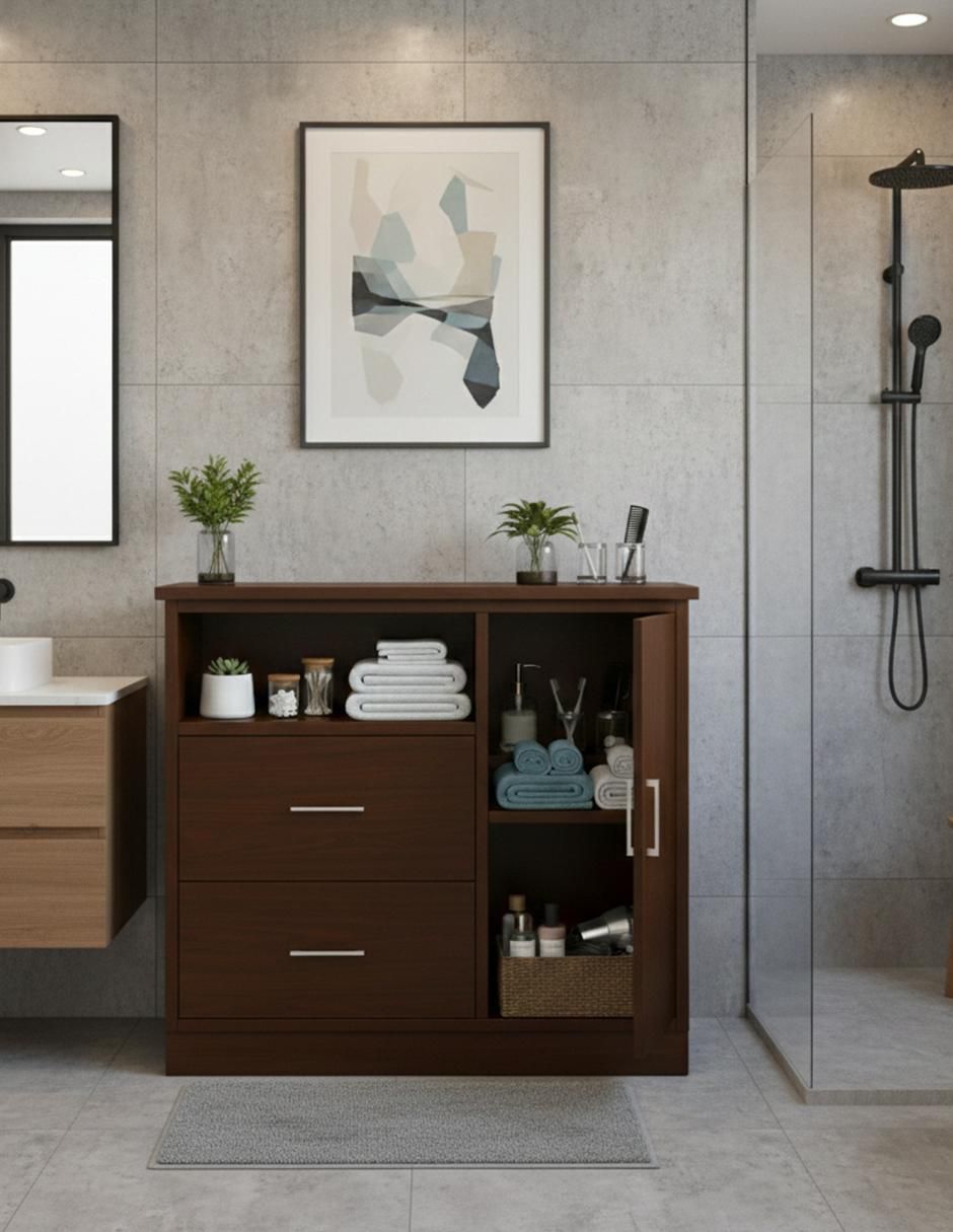 Mueble para baño melamina 4
