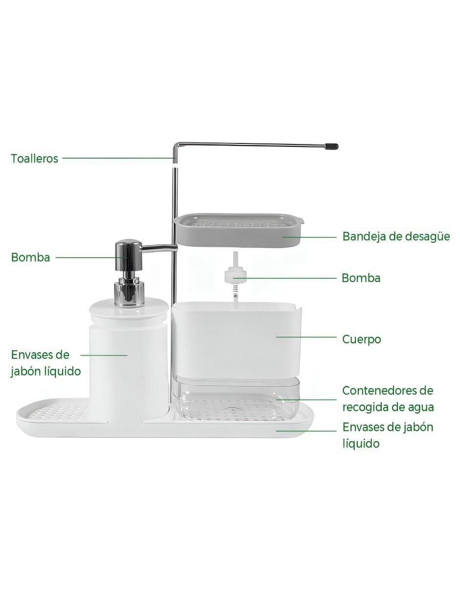 Dosificador jabón con base 2